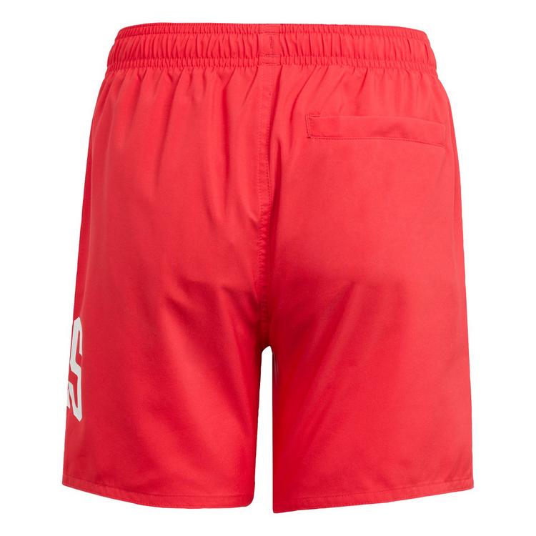 adidas adidas adidas Sportswear Essentials Logo CLX Badehose Kinder - Pure Ruby / White - 0 | SportScheck