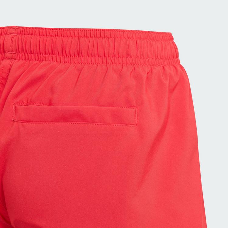 adidas adidas adidas Sportswear Essentials Logo CLX Badehose Kinder - Pure Ruby / White - 2 | SportScheck
