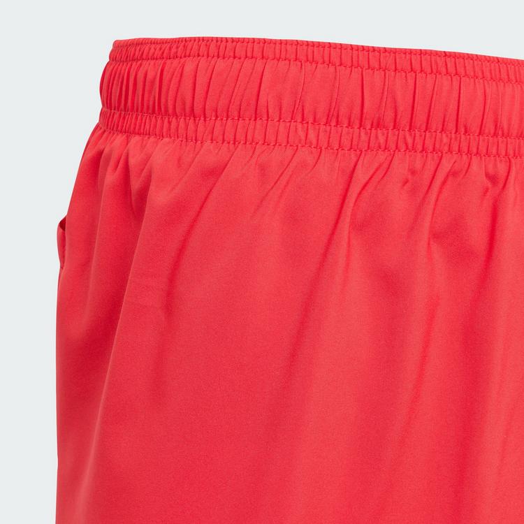 adidas adidas adidas Sportswear Essentials Logo CLX Badehose Kinder - Pure Ruby / White - 3 | SportScheck
