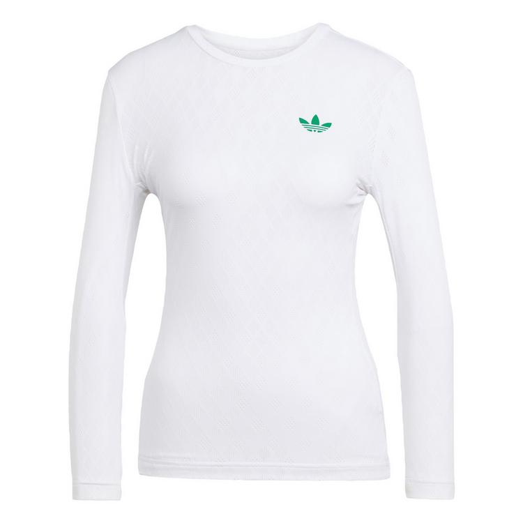 adidas adidas Tennis Pro Climacool T-Shirt mit Pololangarmshirt Damen - White - 0 | SportScheck