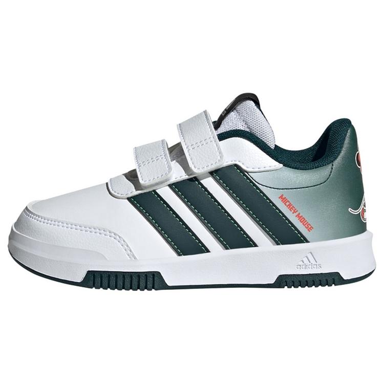 adidas adidas adidas x Disney Mickey Mouse Tensaur Sneaker Kinder - Cloud White / Aurora Ivy / Impact Orange - 0 | SportScheck