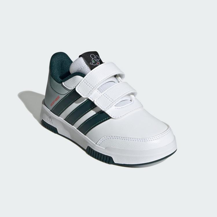 adidas adidas adidas x Disney Mickey Mouse Tensaur Sneaker Kinder - Cloud White / Aurora Ivy / Impact Orange - 3 | SportScheck