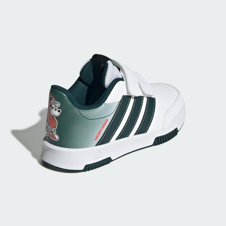 adidas adidas adidas x Disney Mickey Mouse Tensaur Sneaker Kinder - Cloud White / Aurora Ivy / Impact Orange - 4 | SportScheck
