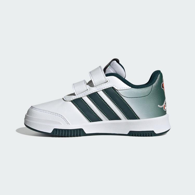 adidas adidas adidas x Disney Mickey Mouse Tensaur Sneaker Kinder - Cloud White / Aurora Ivy / Impact Orange - 5 | SportScheck