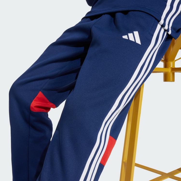 adidas adidas Tiro 25 Essentials Winterized Trainingshose Kinder - Team Navy Blue 2 / Red / White - 1 | SportScheck