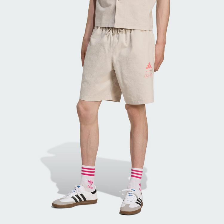 adidas adidas Mercedes - AMG Petronas Formula One Fahrradshorts Herren - Beige - 0 | SportScheck