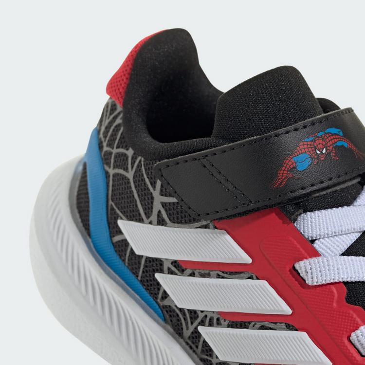 adidas adidas adidas x Marvel Spider-Man Runfalcon Laufschuhe Kinder - Core Black / Cloud White / Pure Ruby - 7 | SportScheck
