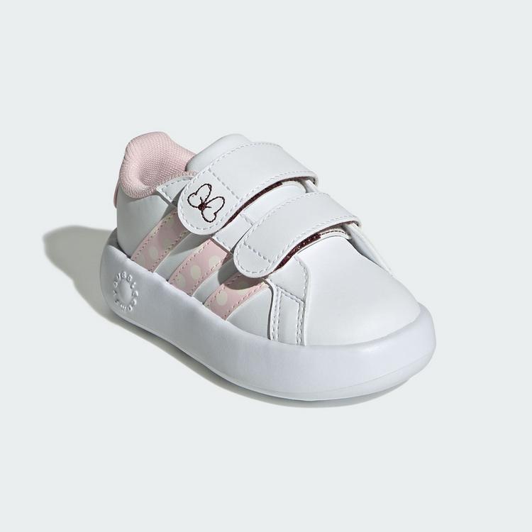 adidas adidas adidas Disney Minnie Maus Grand Court Sneaker Kinder - Cloud White / Clear Pink / Chalk White - 3 | SportScheck