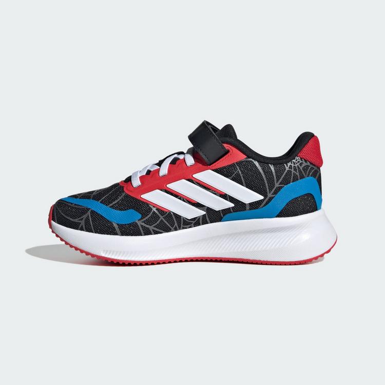 adidas adidas adidas Marvel Spider-Man Runfalcon Laufschuhe Kinder - Core Black / Cloud White / Pure Ruby - 5 | SportScheck