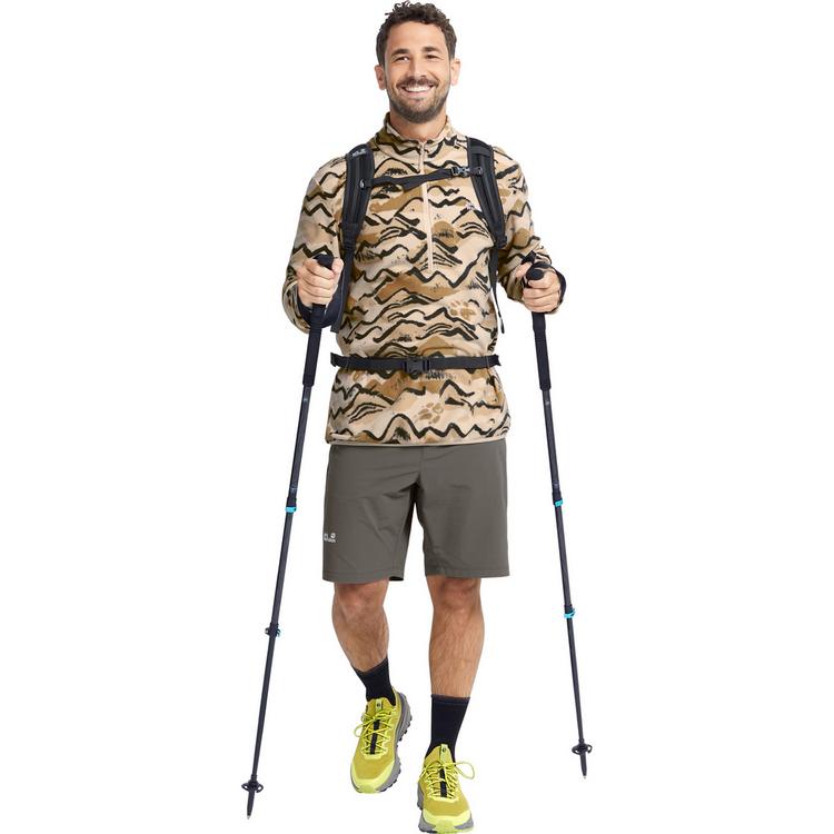 Jack Wolfskin Jack Wolfskin PAW ERA 100 PRINT HZ M Fleecepullover Herren - MOUNTAIN PAW oyster - 2 | SportScheck