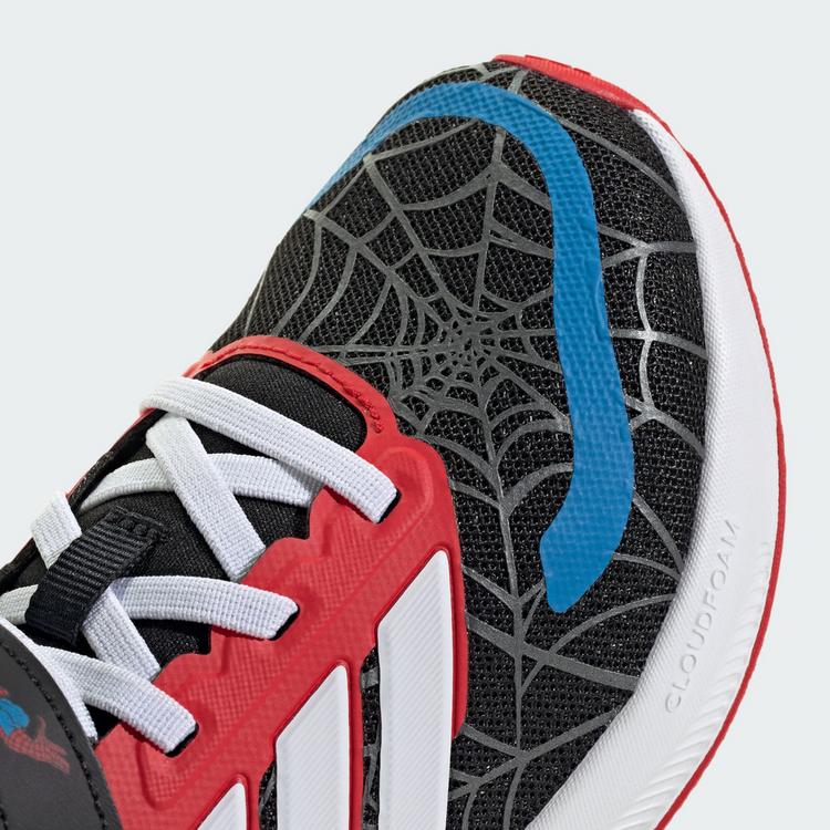 adidas adidas adidas Marvel Spider-Man Runfalcon Laufschuhe Kinder - Core Black / Cloud White / Pure Ruby - 6 | SportScheck