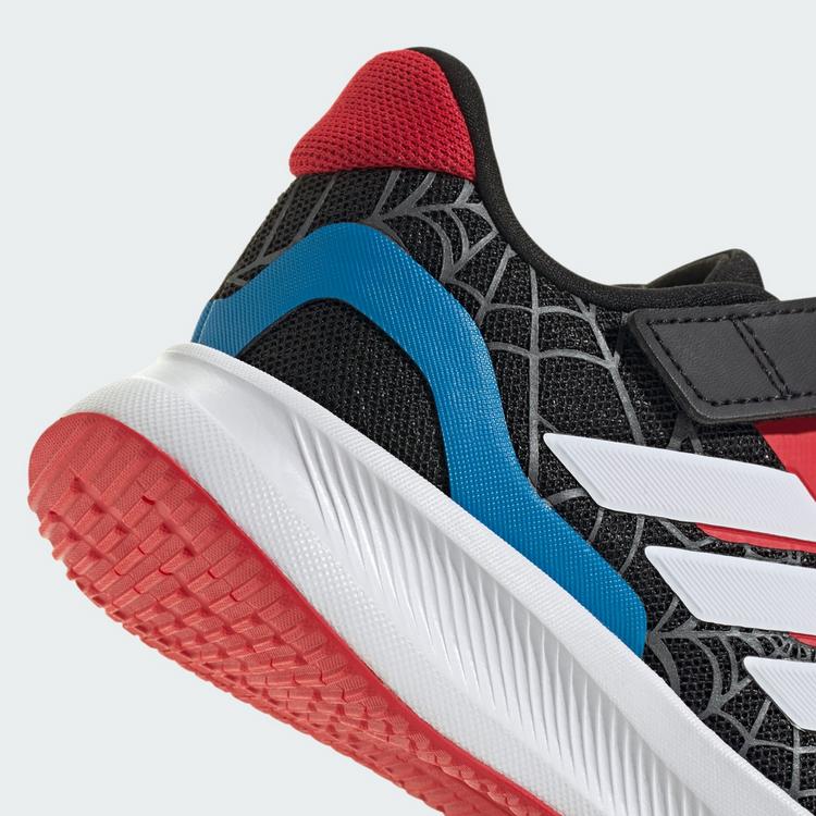 adidas adidas adidas Marvel Spider-Man Runfalcon Laufschuhe Kinder - Core Black / Cloud White / Pure Ruby - 7 | SportScheck
