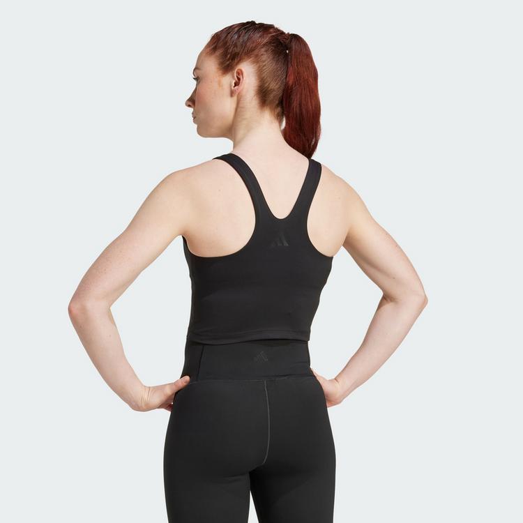 adidas adidas adidas All Me Medium Support BH Damen - Black - 1 | SportScheck