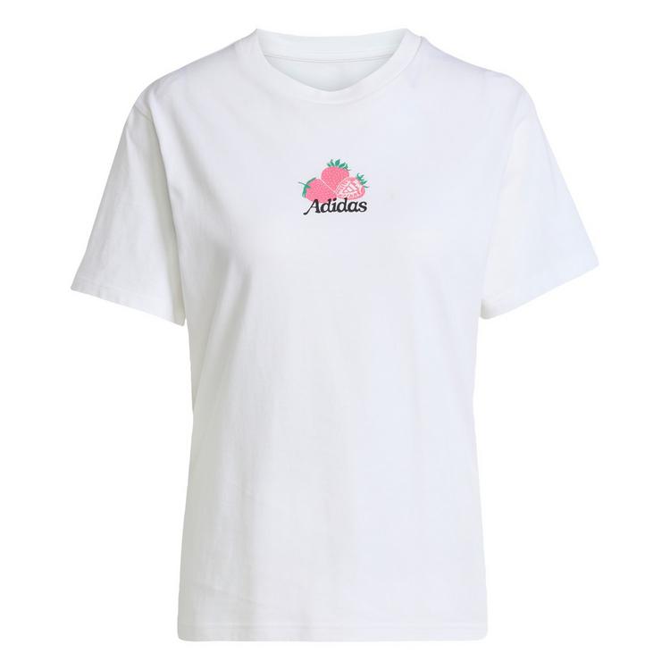 adidas adidas Farmers Market Strawberry Graphic T-Shirt Damen - White - 0 | SportScheck