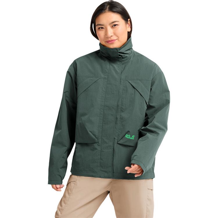 Jack Wolfskin Jack Wolfskin FIND THE WILD JKT W Funktionsjacke Damen - sago palm - 0 | SportScheck