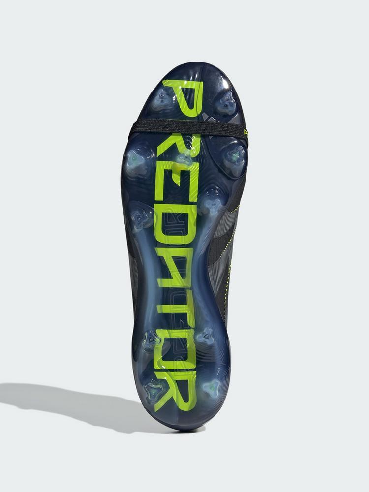 adidas adidas Predator Elite umschlagbare Zunge feste Fu&szlig;ballschuhe - Core Black / Carbon / Lucid Lemon - 1 | SportScheck