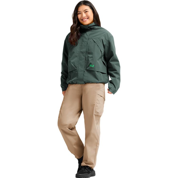 Jack Wolfskin Jack Wolfskin FIND THE WILD JKT W Funktionsjacke Damen - sago palm - 2 | SportScheck