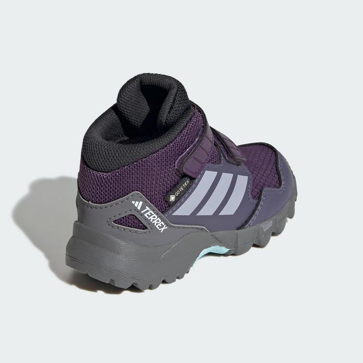 adidas adidas Terrex Skychaser Mid GORE-TEX Kids Wanderschuhe Kinder - Aurora Plum / Glory Grey / Semi Flash Aqua - 4 | SportScheck