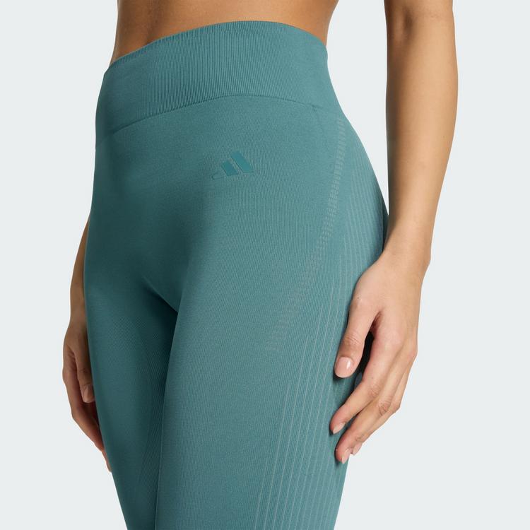 adidas adidas Workout Essentials Leggings, komplette Leggings Damen - Preloved Teal - 0 | SportScheck