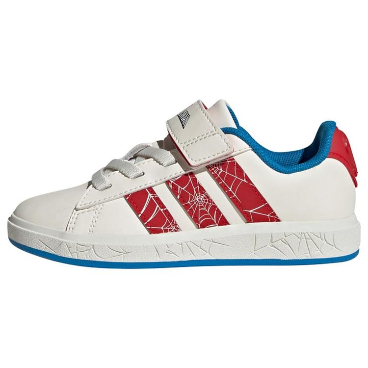 adidas adidas adidas Marvel Spider-Man Grand Court Sneaker Kinder - Cloud White / Pure Ruby / Bright Blue - 0 | SportScheck