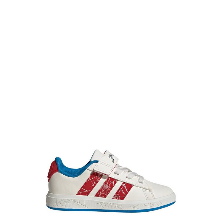 adidas adidas adidas Marvel Spider-Man Grand Court Sneaker Kinder - Cloud White / Pure Ruby / Bright Blue - 0 | SportScheck
