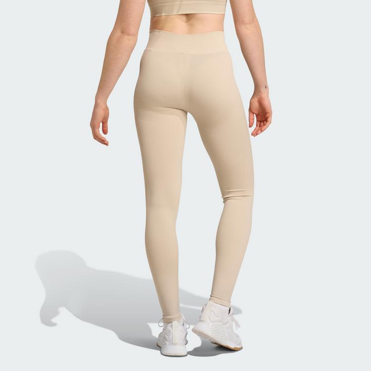 adidas adidas Workout Essentials Leggings, komplette Leggings Damen - Beige - 1 | SportScheck