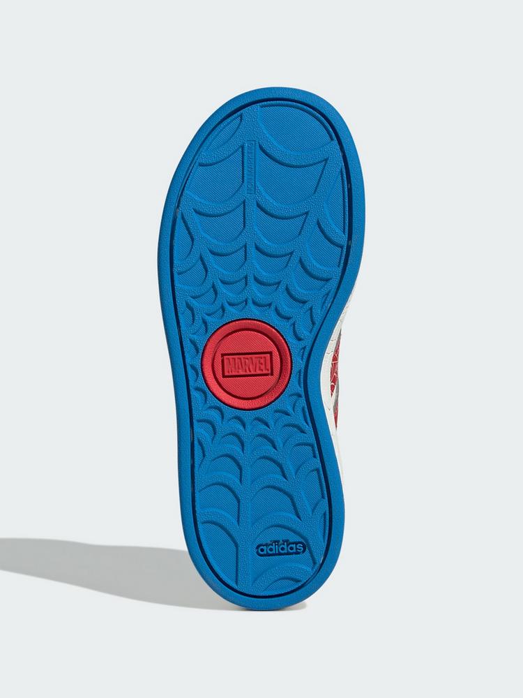 adidas adidas adidas Marvel Spider-Man Grand Court Sneaker Kinder - Cloud White / Pure Ruby / Bright Blue - 2 | SportScheck