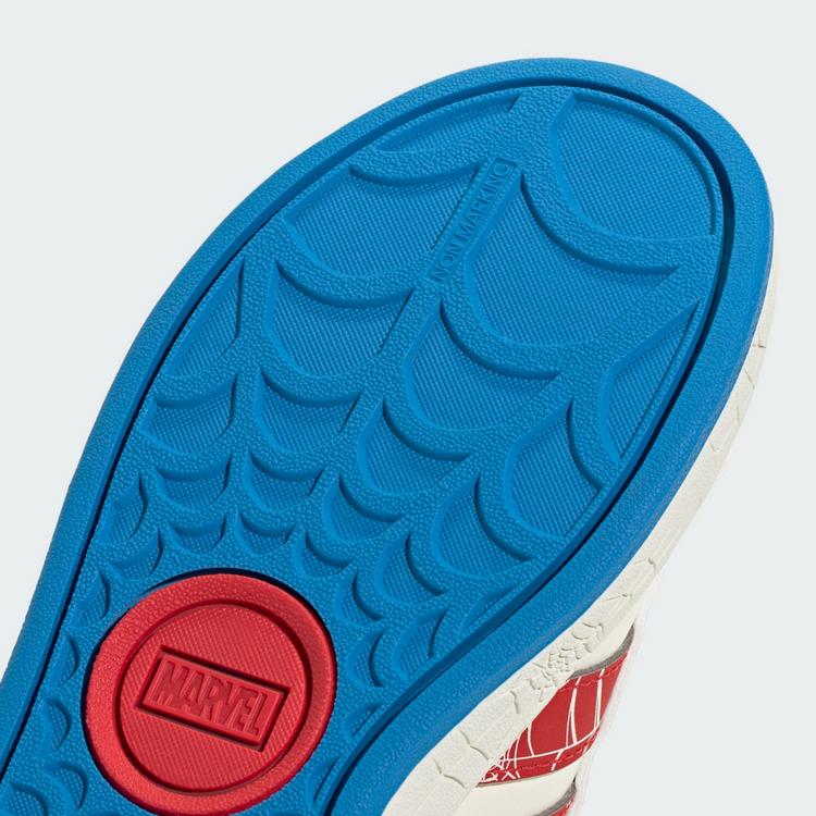adidas adidas adidas Marvel Spider-Man Grand Court Sneaker Kinder - Cloud White / Pure Ruby / Bright Blue - 7 | SportScheck
