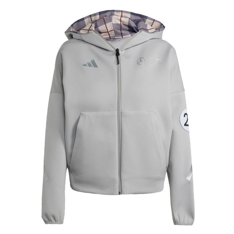 adidas adidas Mercedes-AMG Petronas F1 Team Hoodie Damen - Grey Two - 0 | SportScheck