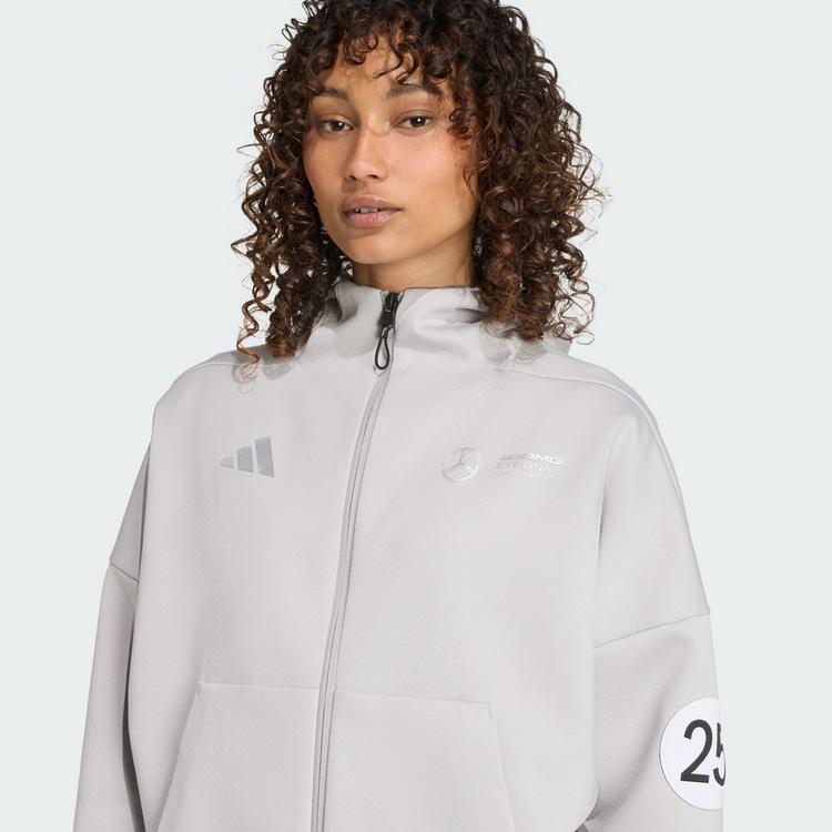 adidas adidas Mercedes-AMG Petronas F1 Team Hoodie Damen - Grey Two - 0 | SportScheck