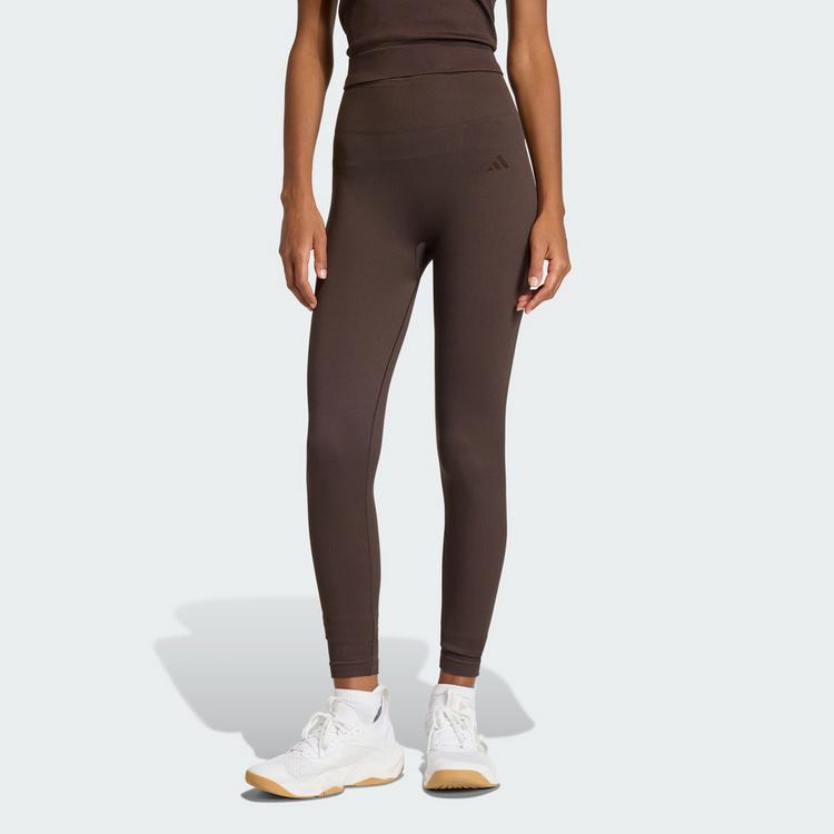 adidas adidas Workout Essentials Leggings, komplette Leggings Damen - Aurora Coffee - 0 | SportScheck