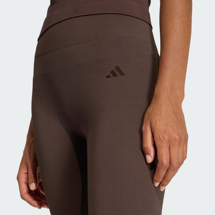 adidas adidas Workout Essentials Leggings, komplette Leggings Damen - Aurora Coffee - 1 | SportScheck
