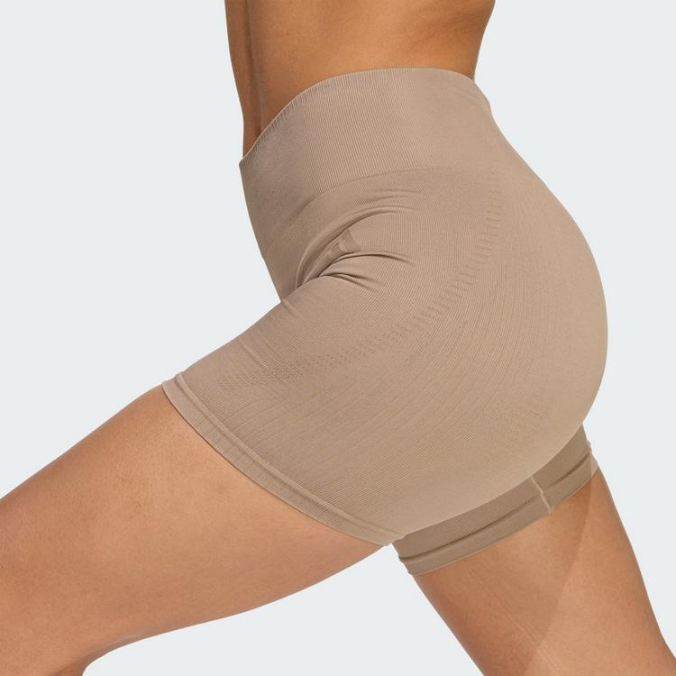 adidas adidas Workout Essentials leggings, gestrickt, Tights Damen - Chalky Brown - 1 | SportScheck