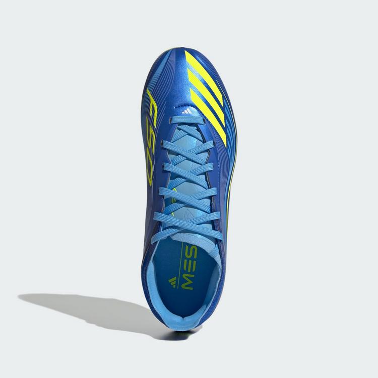 adidas adidas F50 Messi Elite Kids Fu&szlig;ballschuh, Fu&szlig;ballschuhe Kinder - Royal Blue / Solar Yellow / Semi Blue Burst - 0 | SportScheck