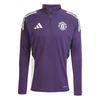 adidas Manchester United Tiro 25 Competition Trainingsanzug Herren - Aurora Plum / White / Black