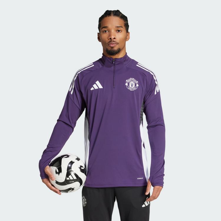 adidas adidas Manchester United Tiro 25 Competition Trainingsanzug Herren - Aurora Plum / White / Black - 0 | SportScheck