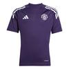 adidas Manchester United Tiro 25 Competition Teamtrikot Kinder - Aurora Plum / White / Black