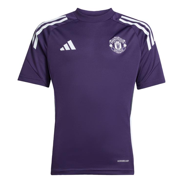 adidas adidas Manchester United Tiro 25 Competition Teamtrikot Kinder - Aurora Plum / White / Black - 0 | SportScheck