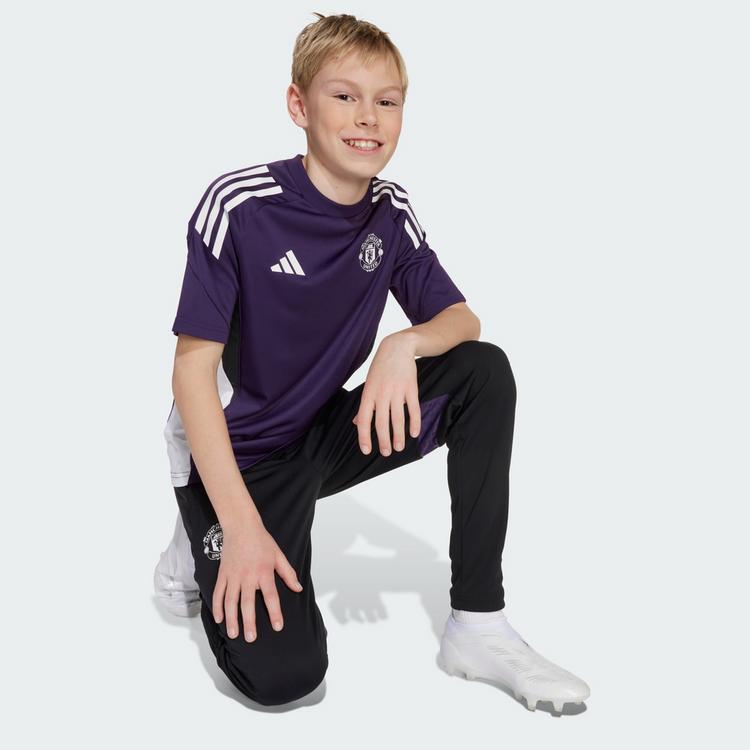 adidas adidas Manchester United Tiro 25 Competition Teamtrikot Kinder - Aurora Plum / White / Black - 1 | SportScheck