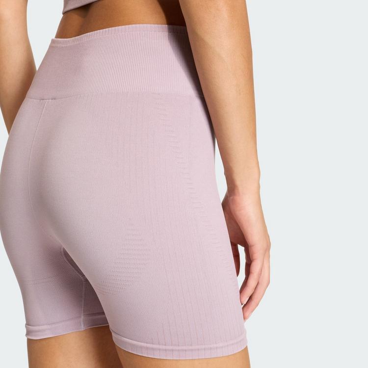 adidas adidas Workout Essentials leggings, gestrickt, Tights Damen - Preloved Fig - 1 | SportScheck