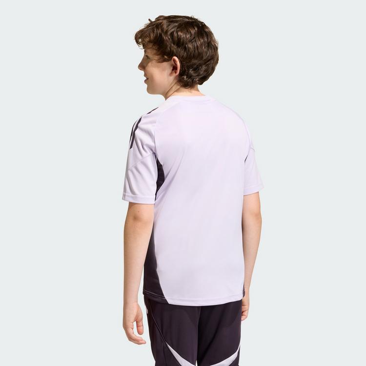adidas adidas Manchester United Tiro 25 Competition Teamtrikot Kinder - Purple Tint / Aurora Black - 1 | SportScheck