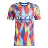 adidas Arsenal 25/26 Pre-Match-Shirt Teamtrikot Herren - Victory Blue / Pure Ruby / Bright Yellow / Bright Cyan