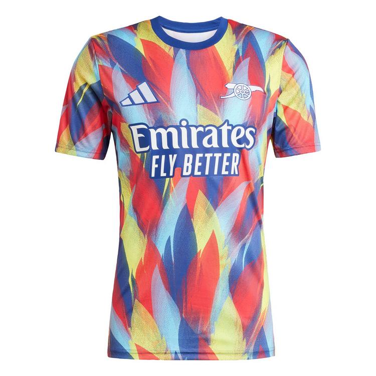 adidas adidas Arsenal 25/26 Pre-Match-Shirt Teamtrikot Herren - Victory Blue / Pure Ruby / Bright Yellow / Bright Cyan - 0 | SportScheck