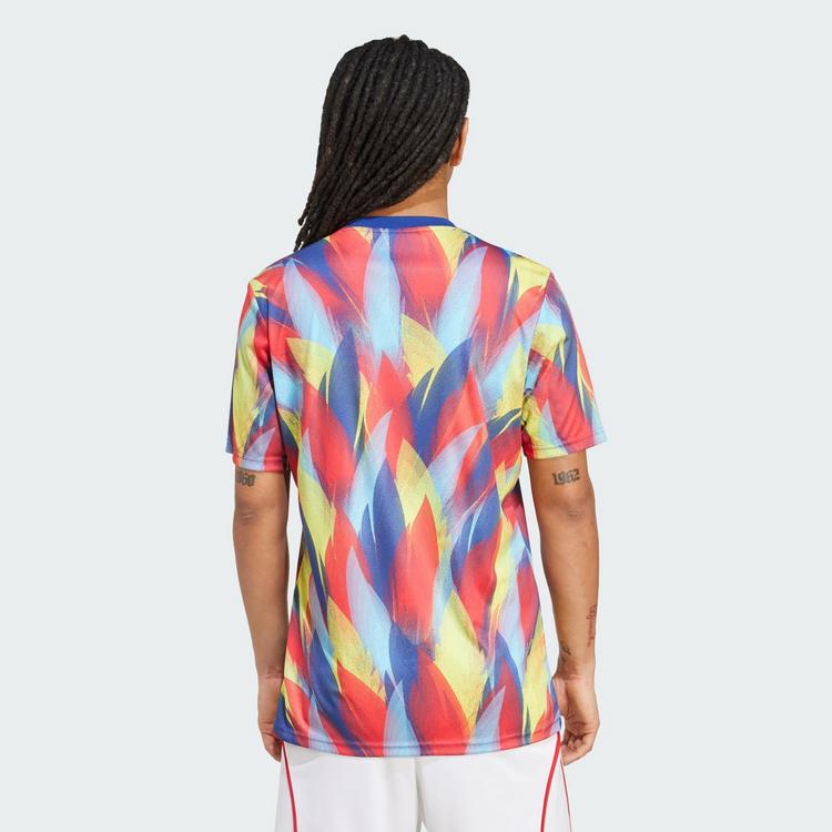 adidas adidas Arsenal 25/26 Pre-Match-Shirt Teamtrikot Herren - Victory Blue / Pure Ruby / Bright Yellow / Bright Cyan - 1 | SportScheck
