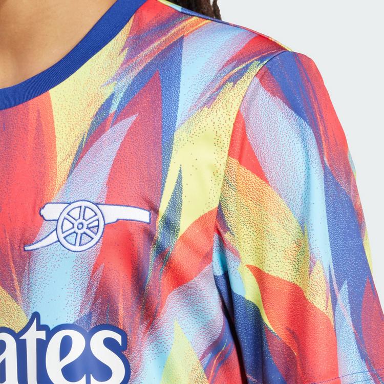 adidas adidas Arsenal 25/26 Pre-Match-Shirt Teamtrikot Herren - Victory Blue / Pure Ruby / Bright Yellow / Bright Cyan - 1 | SportScheck