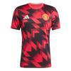 adidas Manchester United 25/26 Pre-Match Shirt Teamtrikot Herren - Mufc Red