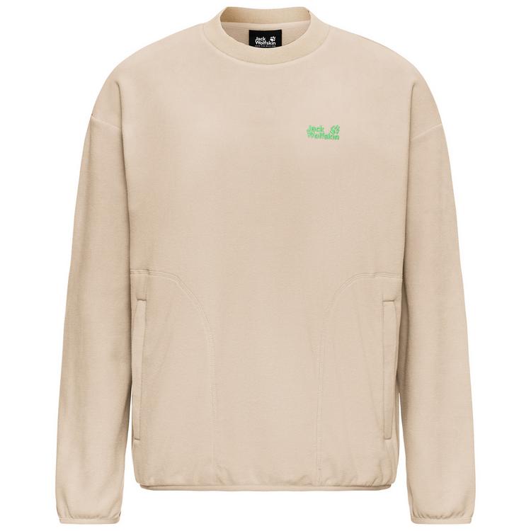 Jack Wolfskin Jack Wolfskin FIND THE WILD CREWNECK W Fleecepullover Damen - oyster - 0 | SportScheck