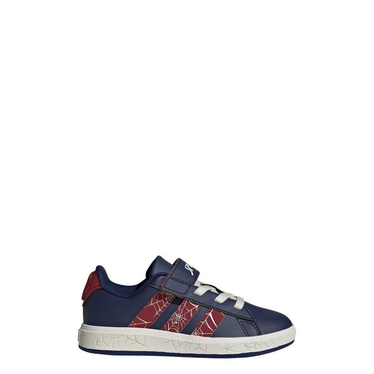 adidas adidas adidas Marvel Spider-Man Grand Court Sneaker Kinder - Dark Blue / Active Maroon / Off White - 0 | SportScheck