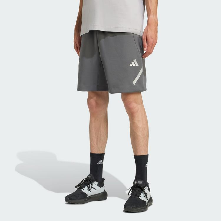 adidas adidas Mercedes - AMG Petronas F1 Team Fahrradshorts Herren - Grey Five - 0 | SportScheck