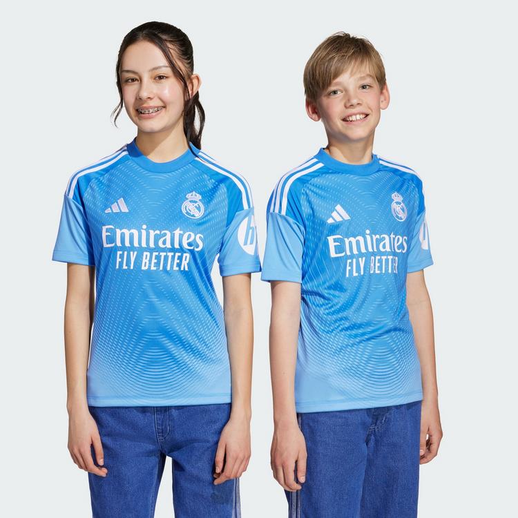 adidas adidas Real Madrid 25/26 Kids Teamtrikot Kinder - Blue Burst / Ray Blue - 0 | SportScheck